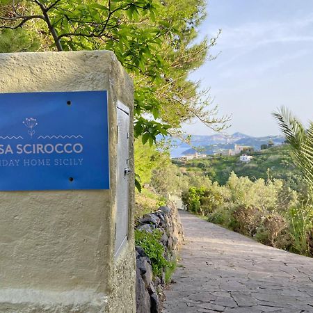 Casa Scirocco Lipari Villa Eksteriør billede