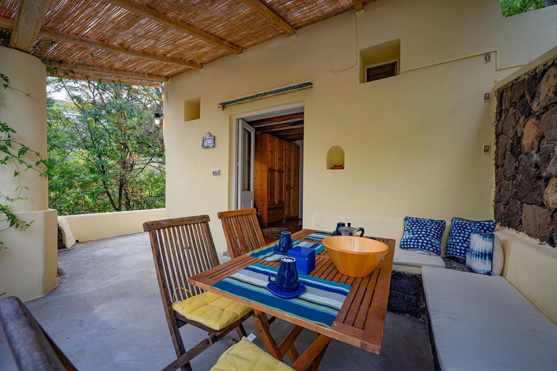 Casa Scirocco Lipari Villa Eksteriør billede